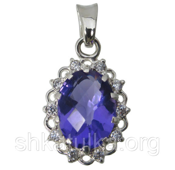 Срібний кулон "Ажур" №15-5