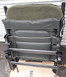 Крісло — розкладачка коропове з підставкою для ніг Carp Elektrostatyk FK6+POD. Можливий самовитяг у Києві, фото 8