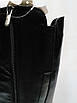 Шкіряні чорні зимові чоботи із широким гомілкою. Великі розміри (37 - 43). Украина., фото 7