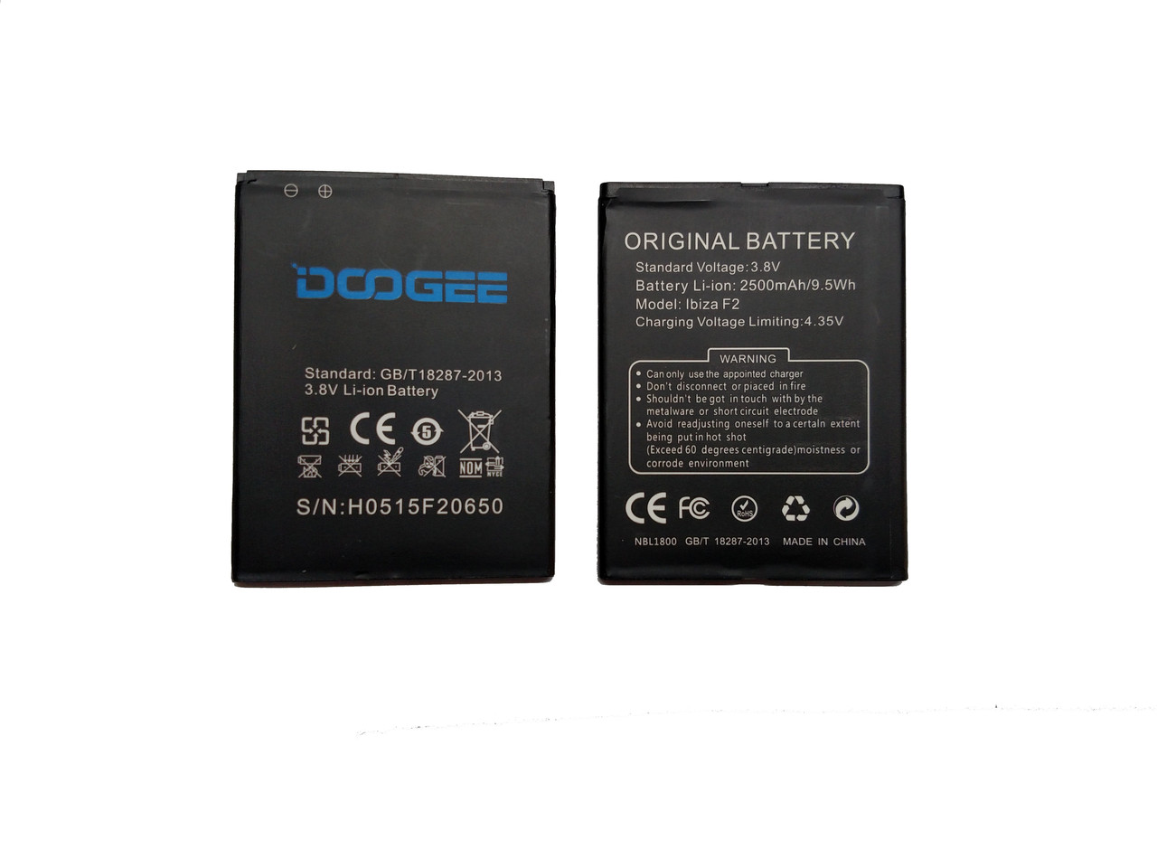 Doogee Ibiza F2 Акумулятор батарея АКБ, фото 1