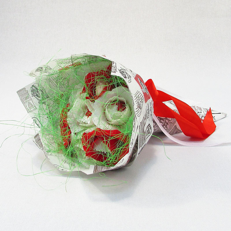 Букет із цукерок Рафаелло 7