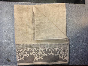 Рушник банний однотон 70*140см Zeron