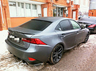 Спойлер багажника (лип спойлер, шабля) Lexus IS 3