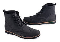 Шкіряне взуття Shamrock - 20.11 Black (Зимові черевики) 42