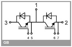 SKM200GB12T4 — IGBT модуль Semikron