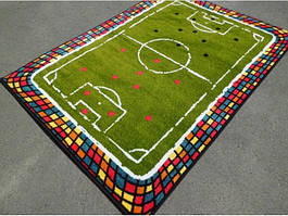 Дитячий килимок 2х3 футбольне поле