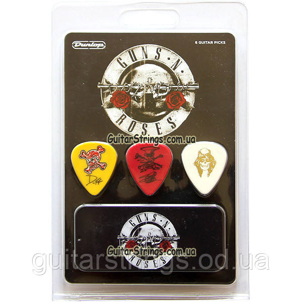 Набір Медіаторів Dunlop GNR002 Guns N Roses Signature 6pcs