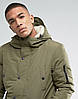 Парку\куртка D-Struct - Lapstole Зелена хакі з хутряною обробкою (чоловіча/чоловіча) Зима, фото 3