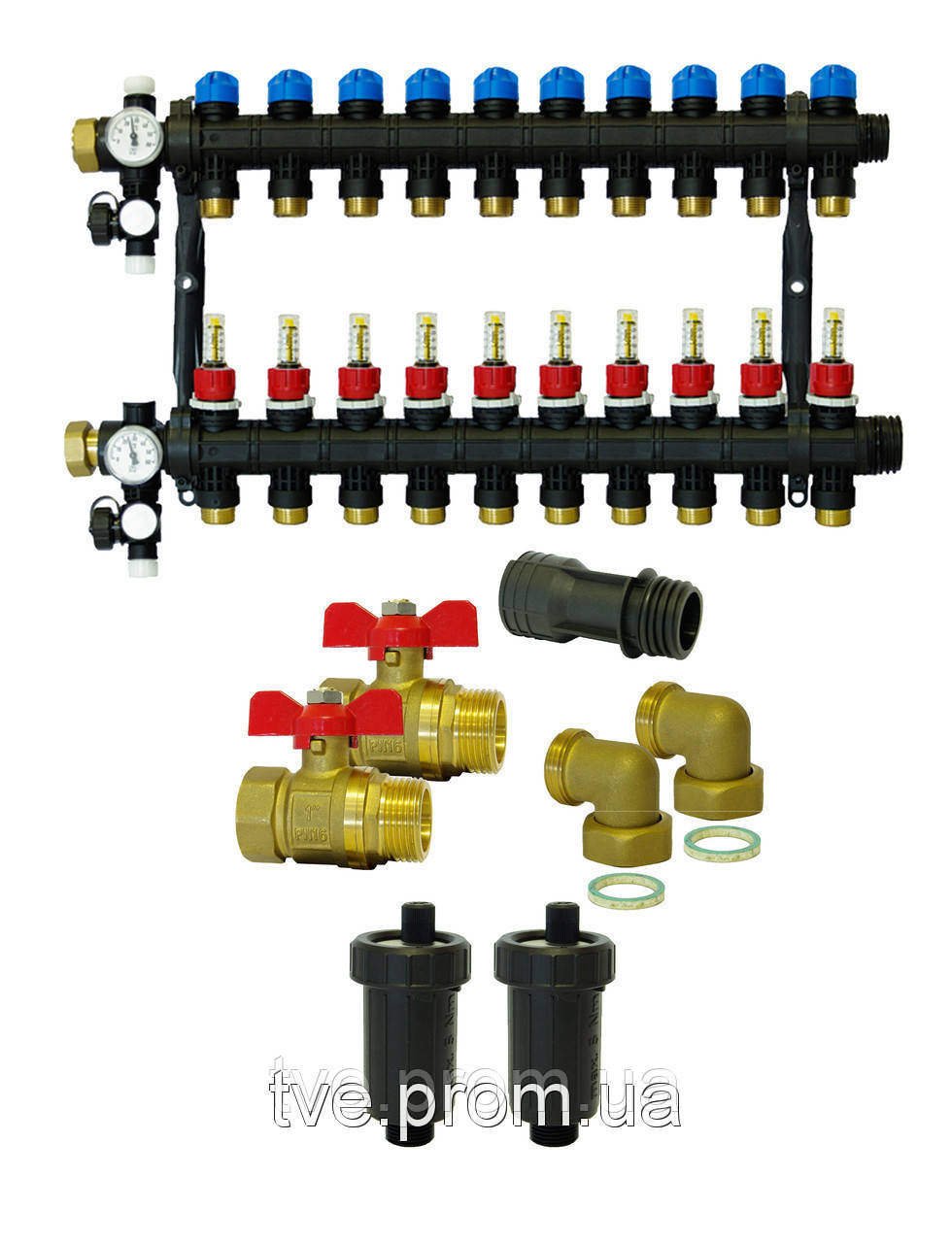 Колектор ProCalida EF1/9 (9 контурів) Afriso