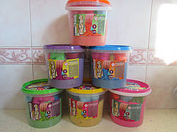 Кінетичний пісок "KidSand" 1 кг у відерці Danko Toys (Україна)