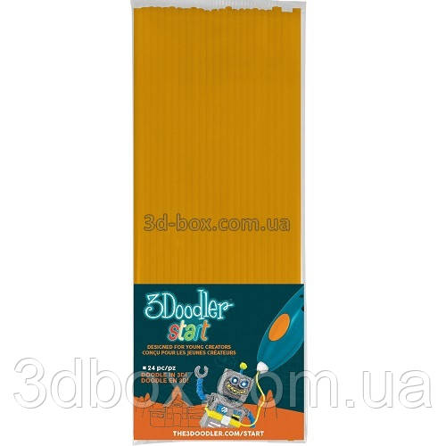 Набір стрижнів для 3D-ручки 3Doodler Start ⁇ Жовтий