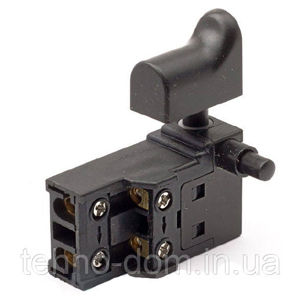 Кнопка на перфоратор із фіксатором