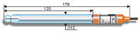 Лабораторный pH-электрод ЭС-10301 (ЭСЛ-63-07)
