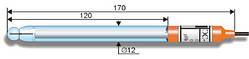 Лабораторний pH-електрод ЕС-10301 (ЕСЛ-63-07)