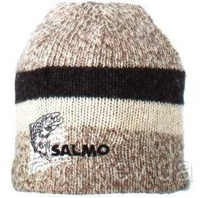Шапка тепла вовняна Salmo Wool з флісовою підкладкою