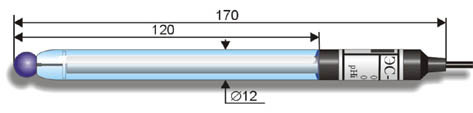 Лабораторний pH-електрод ЕС-10601 (ЕСЛ-43-07)