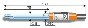 Лабораторний pH-електрод ЕС-10307 (ЕСЛ-15-11)