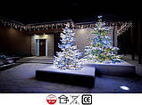 Новорічна гірлянда Бахрома 500 LED, Білий холодний світ 24 м, 22,5 W, фото 6