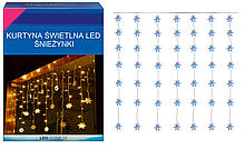 Новорічна гірлянда "Зірочка" 49 LED, Розмір 1,5x1,5 м
