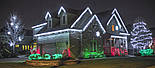 Новорічна гірлянда Бахрома 500 LED, Білий холодний світ 22,5 W, 24 м + Нічний датчик, фото 5