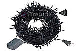 Новогодняя гирлянда 300 LED, IP44, Длина 22 М, Белый теплый свет, фото 3