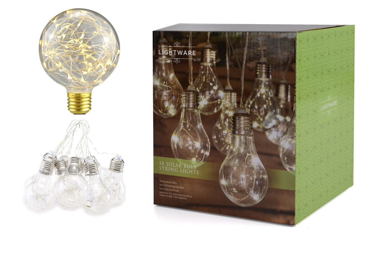 Новорічна гірлянда "Лампи Едісона" 100 LED IP44