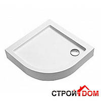 Напівкруглий акриловий душовий піддон Eger Tisza (Amur) 90x90 (599-021/2)