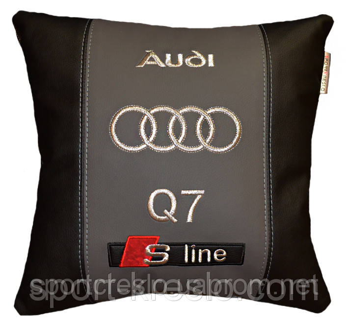 Подушка сувенирная с маркой машины ауди Audi - фото 2 - id-p22834128