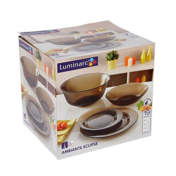 Ambiante Eclipse Сервіз столовий 19 пр. Luminarc L5176