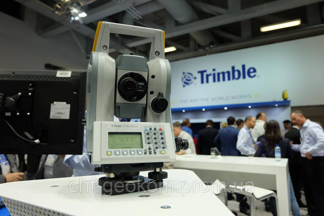 Тахеометр электронный TRIMBLE C3 - фото 2 - id-p599426163