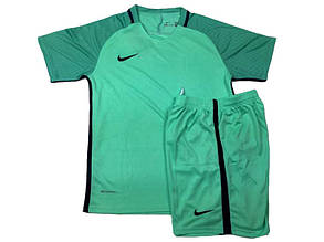 Футбольна форма ігрова Nike (Найк бірюзова), фото 2