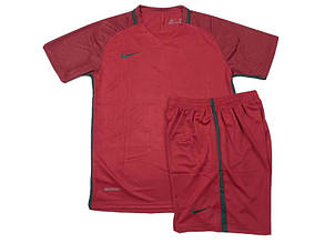 Футбольна форма ігрова Nike (Найк червона), фото 2