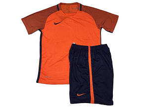 Футбольна форма ігрова Nike (жовтогаряча), фото 2