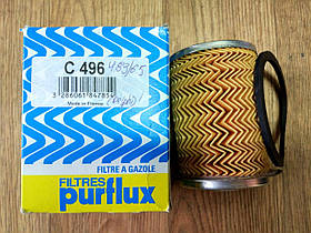Фільтр паливний (система DELPHI) Renault Trafic, Opel Vivaro 2001-2014, Purflux C496