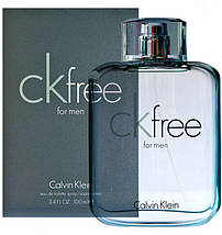 Calvin Klein CK Free for Men туалетная вода 100 ml. (Кельвін Кляйн Фрі Фор Мен), фото 4