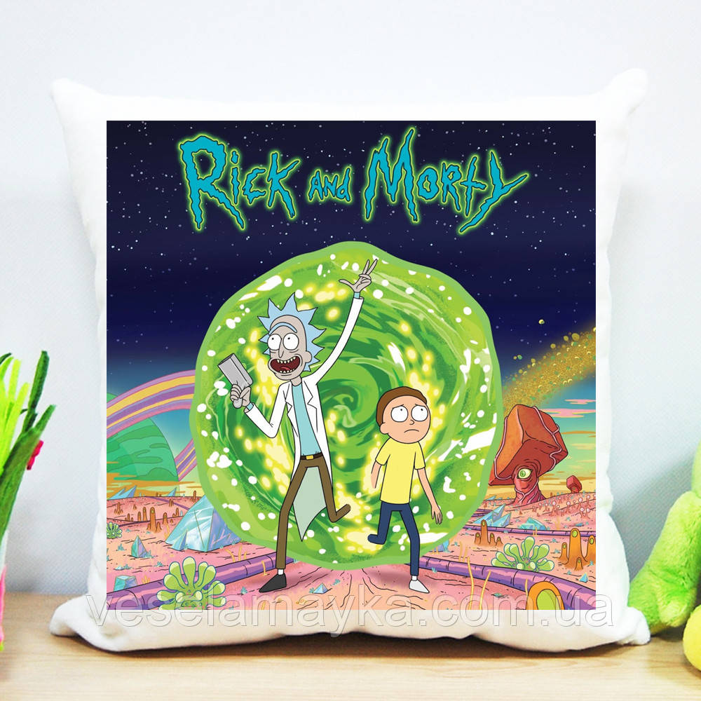 Подушка Рік і Морті 4 (Rick and Morty)