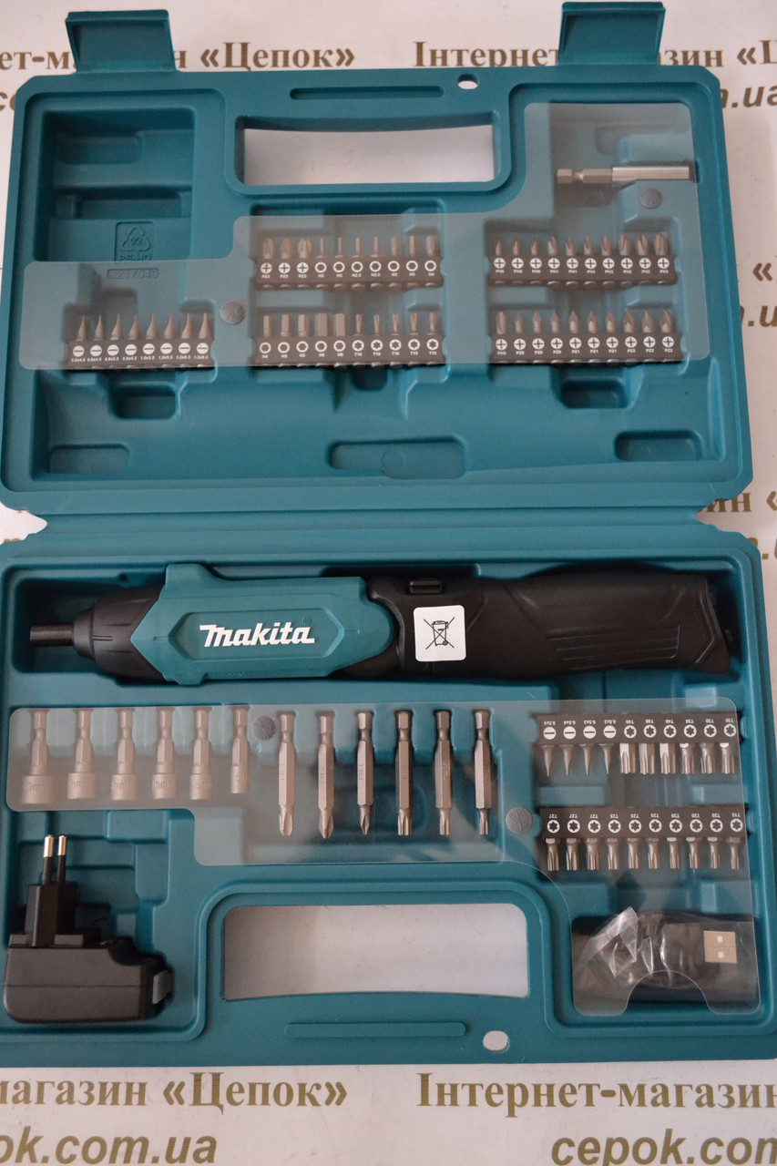Викрутка акумуляторна Makita DF001DW, 3.6v, 1.5 Ah
