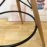 Стілець барний AC-016WH (Eames Chair ) білий, фото 3