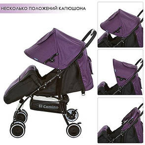 Коляска детская M 3433-2 V CENTRO (Фиолетовый), фото 1