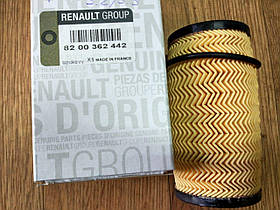 Фільтр масляний Renault Trafic, Opel Vivaro, 2.0, 2.5, 2006-2014, Renault 8200362442