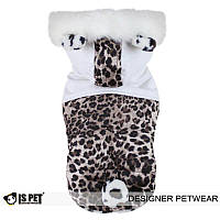 Куртка, шубка "Королевский леопард" для собак Is Pet. УЦЕНКА!!!
