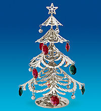 Фігурка Сваровські з ребрами "Новорічна ялинка" AR-1326/2