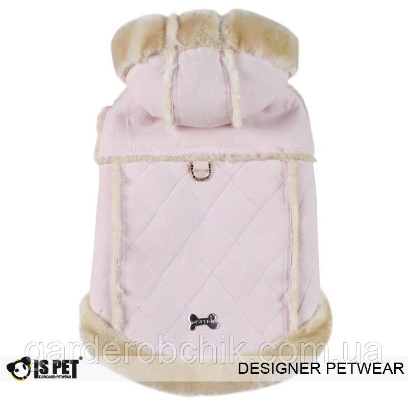 Дублянка "Сніжна зима" для собак Is Pet. Одяг для собак, фото 1
