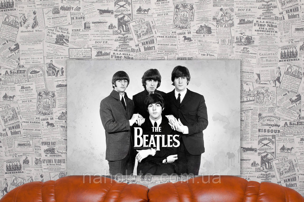 The Beatles. Битлз. 40х60 см. Картина на холсте. - фото 1 - id-p599696679