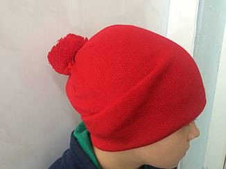 Стильна шапка jordan червоного кольору, фото 2