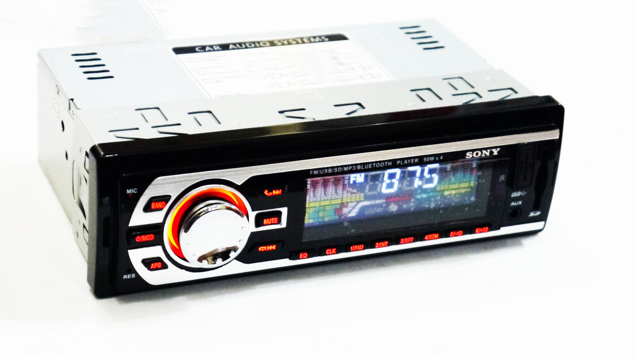 Автомагнитола GT-690U ISO Bluetooth+MP3+FM+USB+SD+AUX