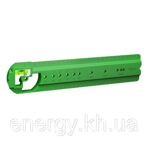 Шаблон для розмітки отворів під монтажні коробки Schneider Electric