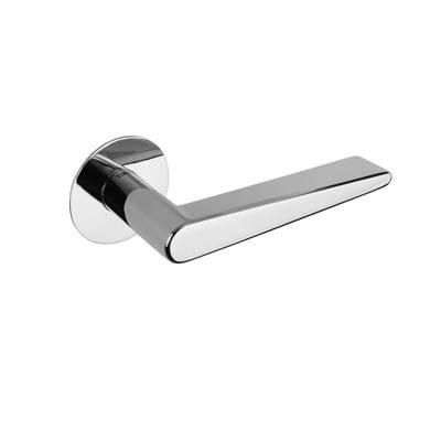 Дверна ручка на розетці TUPAI 1967 R 5S 03 Хром полірований, фото 1