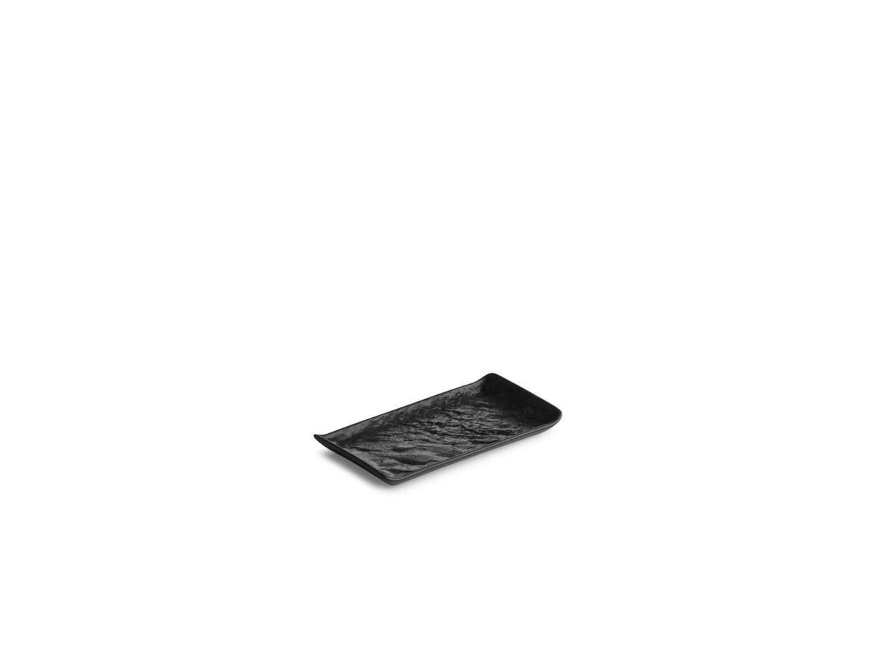 Тарілка прямокутна 26x15см BLACK LIVELLI