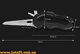 Тактичний мультитул 6в1: карабін ніж пила викрутка, фото 10